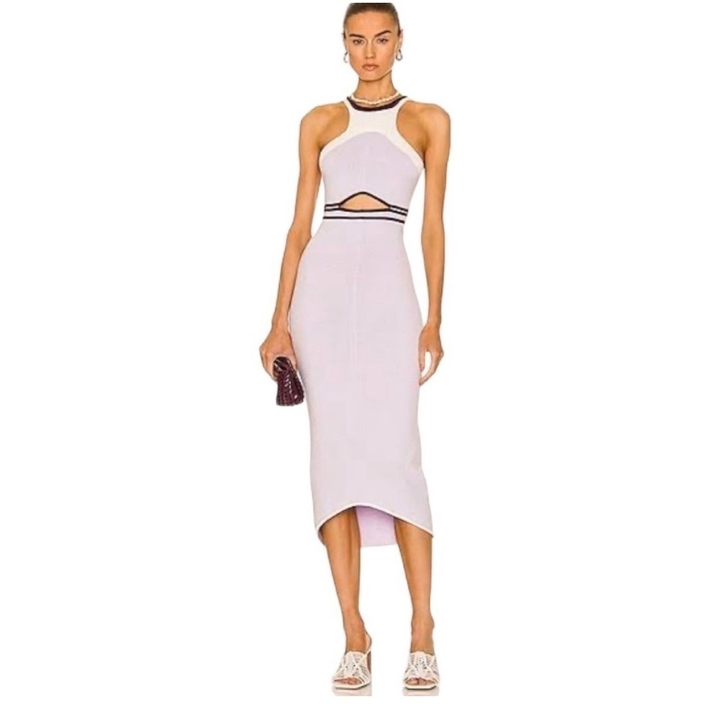 Aisling Camps Stylish Fluid Bodycon Midi Dress